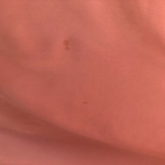 Madewell Top Velvet Mock Neck Short Sleeve T-Shirt Cream Neutral Blush M NWT - Picture 4 of 5